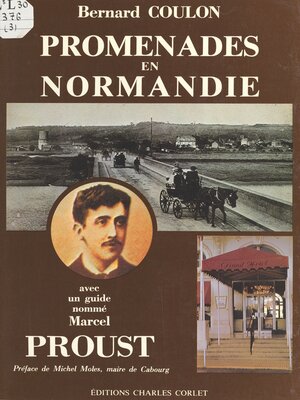 cover image of Promenades en Normandie avec un guide nommé Marcel Proust